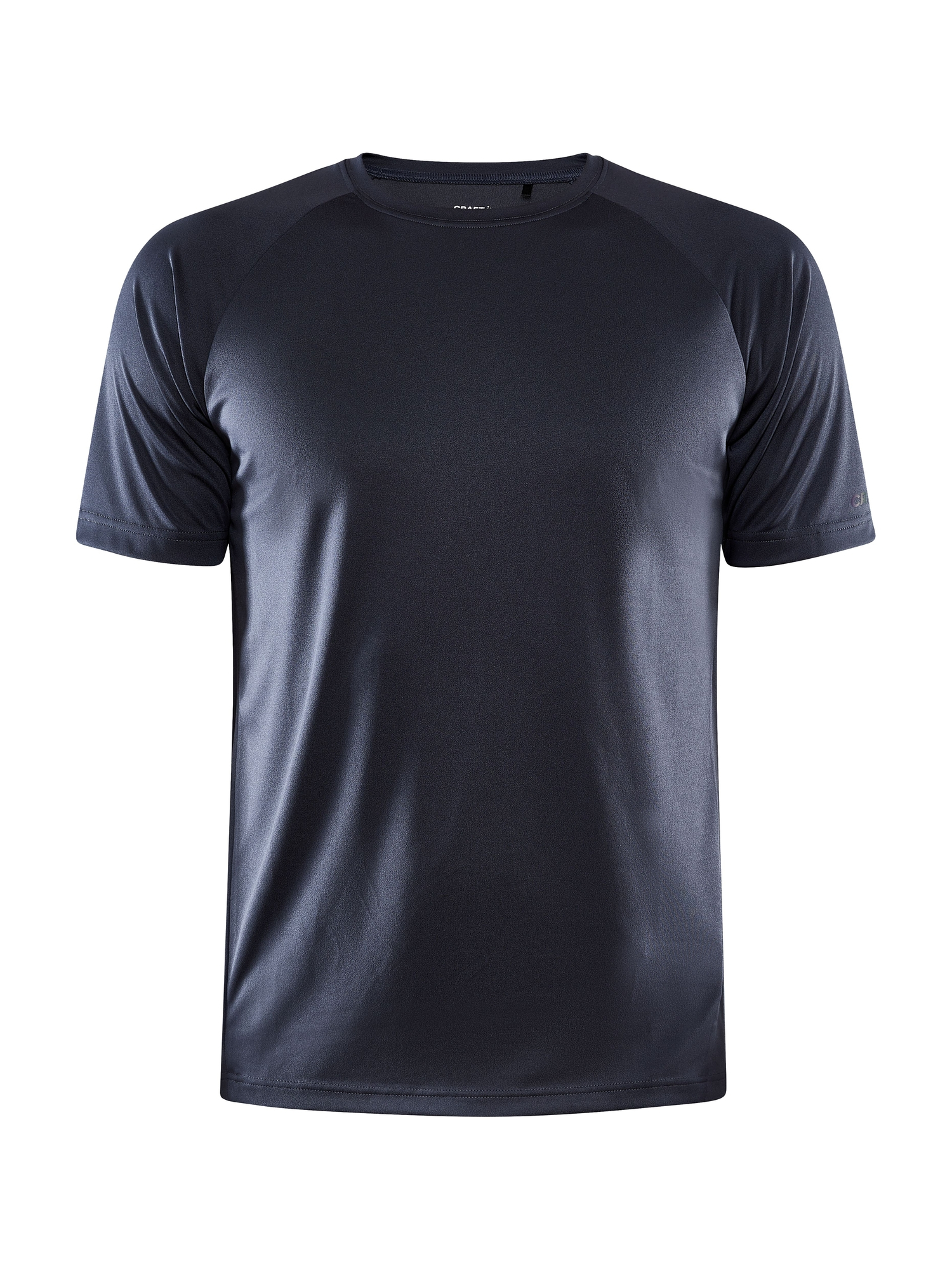 T-shirt running personnalisé polyester recyclé homme - CRAFT Gris pétrol